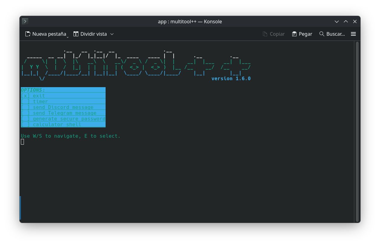 Screenshot v1.6.0